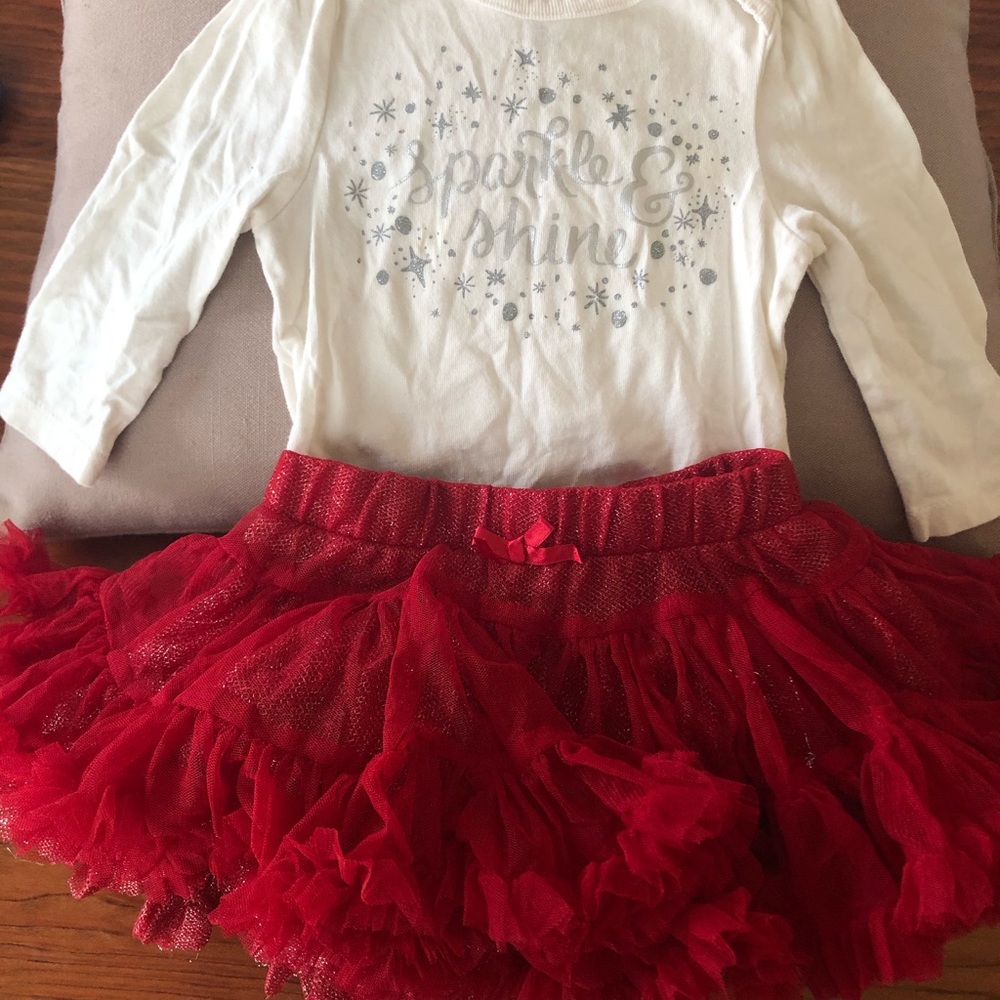 Christmas baby outfit